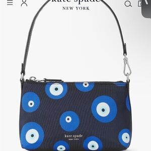 KATE SPADE Lulu Evil Eye Jacquard East West Pochette || NWT!!